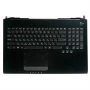 Клавиатура для ноутбука ASUS G750, G750JX, G750JW, G750JH, G750JM, топ-панель